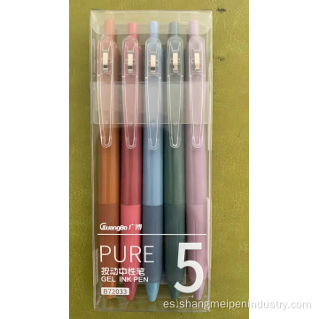 Long Clip Smooth Writing Gel Pen Bolete Pen Pen